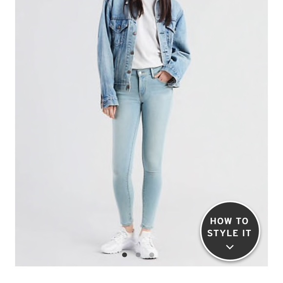 Levi’s 710 Super Skinny NEW with tags 28x30 - Picture 2 of 4